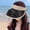 Beige, variant on Ufehgfjh Fan Hat Sun Hat Men's and Women's Solar Powered+USB Charging Fan Hats Empty Top Breathable Wide Brims Sun Protection and Sunshade Hats Fashionable Durable for Travel Beach Campus