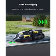 YARBO Robot Lawn Mower Pro for Large Yard up to 6 Acres, Wire Free App Control Robotic Lawnmower with 0.8-4.0 Cutting Height, AI Vision