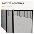 thumbnail image 4 of 4FTx 96FT Pool Fence, DIY Swimming Pool Safety Fence for In-ground Pools, Durable & Easy to Install Pool Fencing for Outdoor Swimming Backyard Garden, 4 of 7