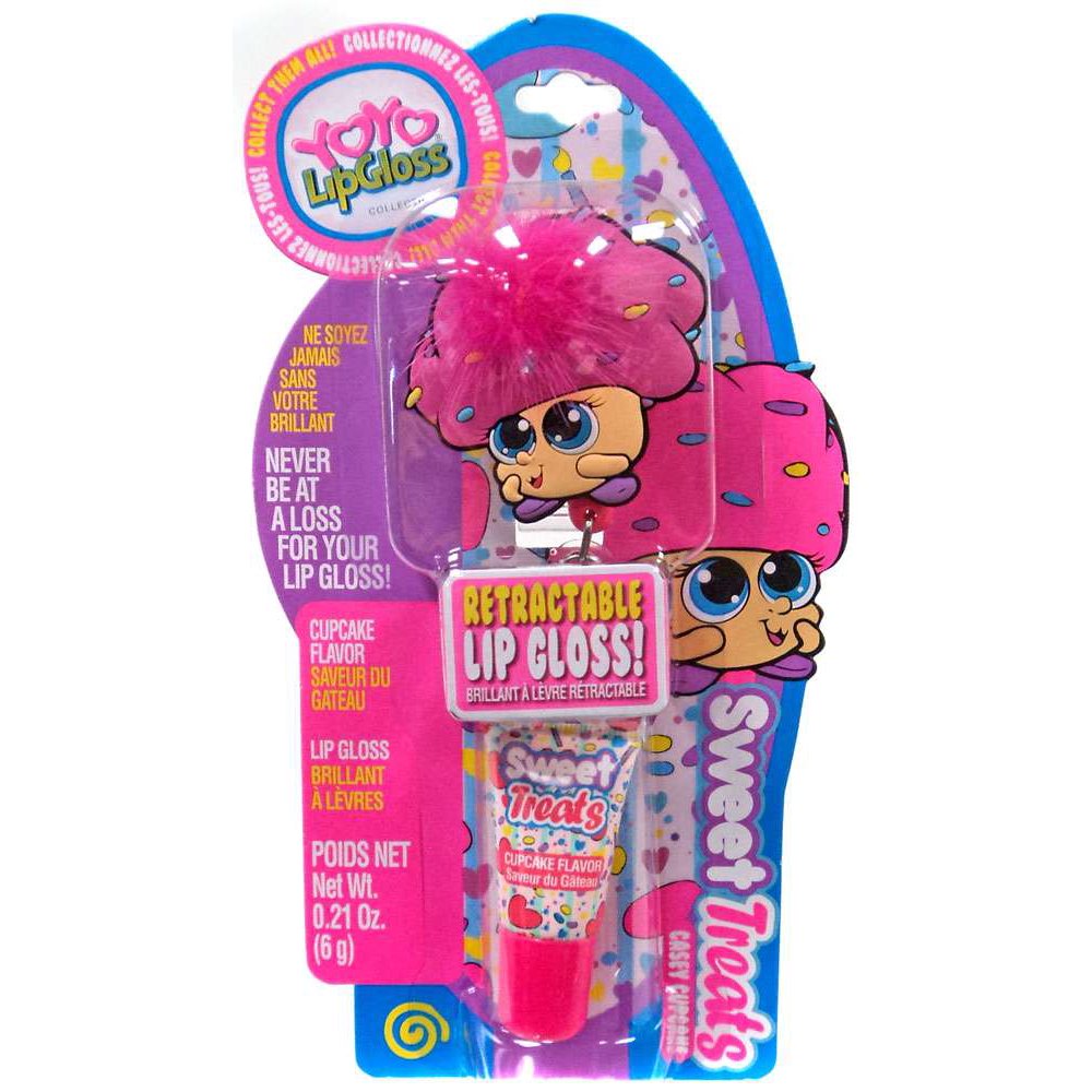 YOYO Lip Gloss Sweet Treats Casey Cupcake Lip Gloss [Cupcake] Walmart