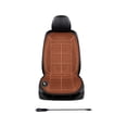thumbnail image 1 of Wweixi Cotton Car Heated Seat Cover For Winter Seat Cover Car Seat Cover Preimum Fabric 3 Models Fast Heating Setting Portable Brown Driver Single Seat, 1 of 6