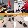 thumbnail image 3 of Miangastore 2pcs Adjustable Stainless Steel Flag Pole Kit For Bicycles And Motorcycles For Car Handlebar Decoration And Vehicle Flag Mount Durable And Extendable, 3 of 9