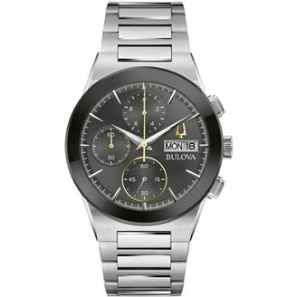 Bulova Corporate Silver Dial Men's Watch 96B104 - Walmart.com