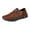 Brown, variant on NOKIO Chic Women'S Lace-Up Flats Cozy Women'S Slip-On Loafers Casual Shoes Women Comfortable Soft Sole Mother Shoes Fashion 2022 Flat Walking Shoes For Ladies