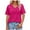 Red, variant on SEAOPEN Women's Summer Tops V Neck Short Sleeve T Shirts Casual Basic Loose Fit Tee Today White,S