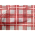 thumbnail image 4 of oneOone Cotton Cambric Crimson Red Fabric Gingham Check Sewing Fabric By The Yard Printed Diy Clothing Sewing Supplies 56 Inches Wide, 4 of 4