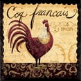 thumbnail image 2 of DiPaolo, Dan 20x20 Gold Ornate Wood Framed with Double Matting Museum Art Print Titled - Mr Rooster, 2 of 4
