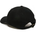 thumbnail image 3 of Mexican Eagle Baseball Cap Embroidered Cotton Adjustable Dad Hat Black, 3 of 3