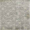 thumbnail image 1 of Ahgly Company Machine Washable Indoor Square Traditional Dark White Beige Area Rugs, 3' Square, 1 of 7