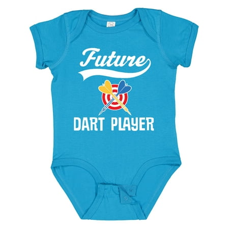 

Inktastic Future Dart Player Gift Baby Boy or Baby Girl Bodysuit