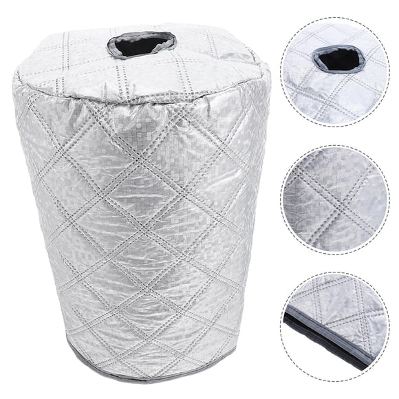 ADDHAT Cubierta Resistente Para Barril De Plateada Con Para Uso En Cocina