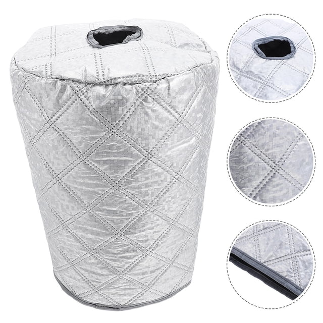 ADDHAT Cubierta Resistente Para Barril De Plateada Con Para Uso En Cocina