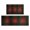 Merry Christmas Red-2, variant on Christmas Kitchen Rug Set of 2 Absobent Kitchen Mats for Floor,Merry Christmas Happy New Year Gift Kitchen Runner for Bathroom,Room Bedroom (47x17 30x17in)