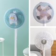 thumbnail image 2 of Funda de ventilador eléctrico de dibujos animados de 16/18 pulgadas para bebé niños, protector de dedos de malla de seguridad, pingüino de 18 pulgadas pulgadas Feliz Sencillez, 2 of 5