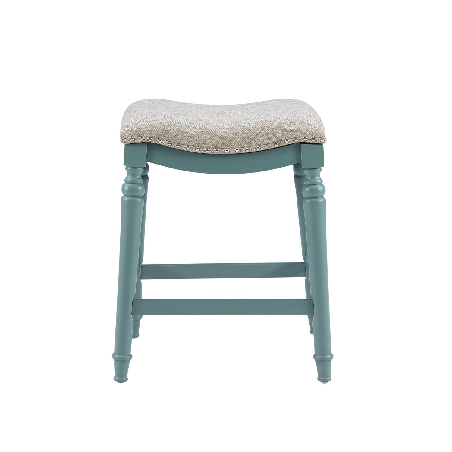 Tabouret de comptoir Murphy, Bleu