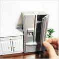 thumbnail image 3 of Giunmcul My Order 1:12 Doll House Simulation Refrigerator Model White Gray, 3 of 4