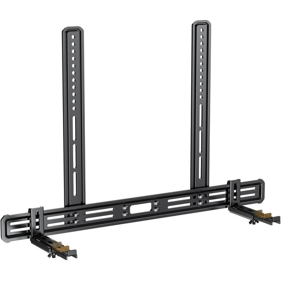 Soporte para barra de sonido Perlegear Soporte para barra de sonido debajo del televisor, 6 kg