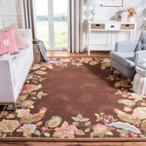 Safavieh Chelsea Gracelyn Animal Area Rug, Maroon, 3'9" x 5'9"