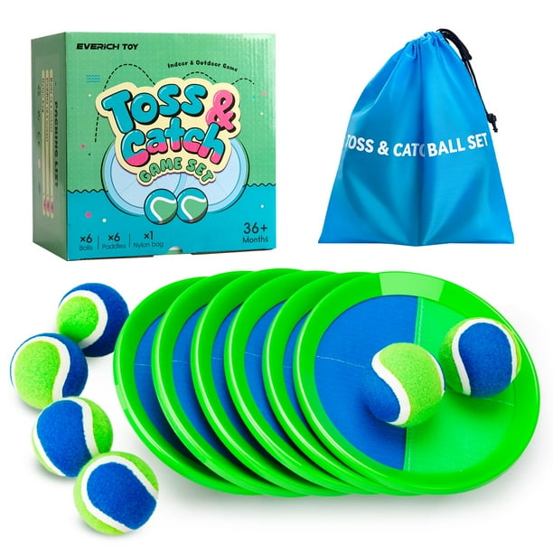 Set de juego de pelota Toss & Catch EVERICH Toy para niños de 3 a 12 años