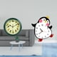 thumbnail image 2 of Reloj de pared,Reloj de pared decorativo con pájaros cantores,Reloj de pared de 10 pulgadas con sonido de pájaros musicales,Reloj de pared,Reloj de pared silencioso y decorativo que no hace, 2 of 8