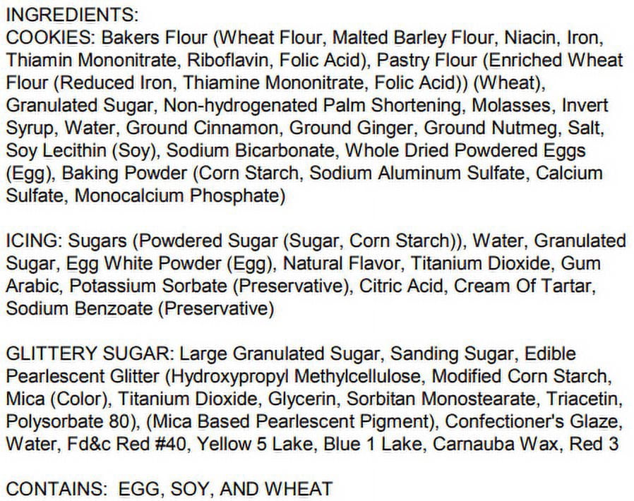 Bakery Bling Gingerbread People 12ct Cookie Kit, 25.4oz