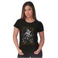 thumbnail image 4 of Popeye Biker Live To Ride Cartoon Womens Slim Fit Graphic Tee Brisco Brands S, 4 of 5