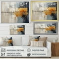 thumbnail image 4 of Designart "modern Cityscape II" Abstract Collages Floater Framed Wall Art Print, 4 of 7