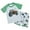 B0240-Green, variant on NIEWTR 2Pcs Baby Boy Summer Outfits 3 6 12 18 24 Months Short Sleeve Print T-Shirt   Elastic Shorts Set Short Sets Gift For 18-24 Months 2t 3t 4t 5t 6t Summer Pjs kids,4-5 Years
