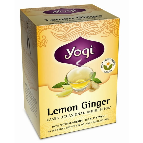Citron Gingembre, 16 Sachets