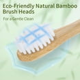thumbnail image 3 of GUFICLE Sonic Bamboo Electric Toothbrush Set - 4 Biodegradable Heads, 5 Modes, Waterproof Zero Waste Sustainable Toothbrush, Navy Blue, 3 of 7