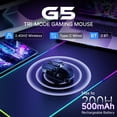 thumbnail image 3 of Ratón para juegos inalámbrico SEUNKWANG EWEADN G5 12800 DPI RGB, 3 of 8