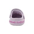 thumbnail image 5 of bebe Toddler Girls EVA Clogs – Lightweight Slip-On Shoes with Charms, 5 of 7