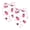 Multi-colored 3, variant on PhooArto Pink Ladybug Print Dog Bandanas, 2 Pack Soft Washable Pet Scarf Triangle for Large Dogs Puppies and Cats