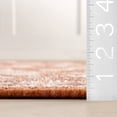 thumbnail image 2 of Rugs USA x Padma Lakshmi Botanica Hand-Tufted Botanical Wool-Blend Rug, 2' 6" x 6', Runner, Botanica Orange, 2 of 7