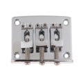 thumbnail image 1 of kusrkot 4x50mm 3 String Electric Bass Ukulele Bass Bridge Replacement Accessories, 1 of 7