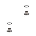 thumbnail image 2 of Qarigey 100pcs / set Anillos Color Durable En varios tonos para dedos con estilo Antióxido Moda Cobre Ojo de pollo Hebilla plateada 3.5 mm + plateado 3.5 mm Junta redonda+cobre 2Conjunto, 2 of 6