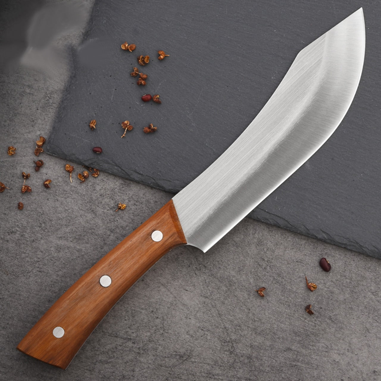 Professional Butcher Bocho Kitchen Chef Knife 4Cr13 Stainless Steel Blade