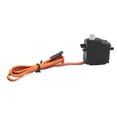 thumbnail image 3 of RC coche metal micro servo bajo ruido impermeable estable Metal Gear micro servos con 25t buffer servo brazo para RC coches, 3 of 8