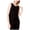 Black, variant on BAR III $49 Womens New 1363 Black Layered Jewel Neck Sleeveless Casual Top M B+B