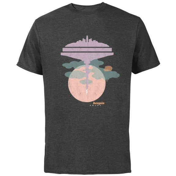 Star Wars Bespin Cloud City Pastel - Short Sleeve Cotton T-Shirt for Adults - Customized-Charcoal