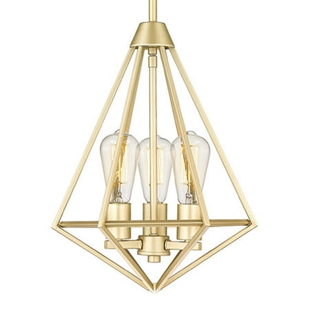 

Millennium Lighting 2213 Dawes 3 Light 13 Wide Pendant - Painted Modern Gold