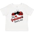 thumbnail image 3 of Inktastic My Grandma Loves Me with Cute Ladybugs Boys or Girls Baby T-Shirt, 3 of 5