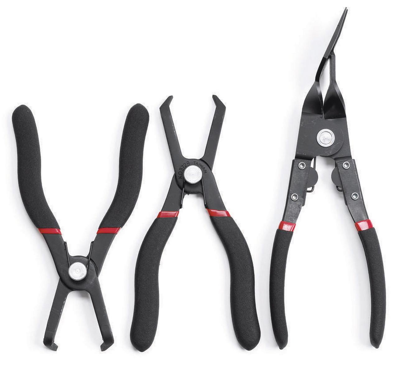 Gearwrench Push Pin Pliers Set, Steel, 41850