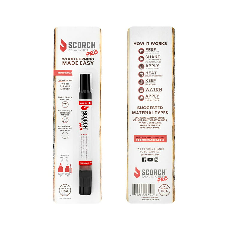 Scorch Paint - Heat Activated Craft Liquid - Scorch Marker