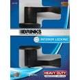 thumbnail image 6 of Brink's Privacy Wave Style Door Lever, Tuscan Bronze Finish, 6 of 9