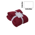 thumbnail image 3 of Clearance Under $5!Yyuenw Fleece Throw Blanket for Couch and Bed, 27x39 inches Summer Soft Fleece Throws, Fuzzy Waffle Textured Blanket, Cozy Warm Lightweight All Season Blanket Throw, 3 of 5