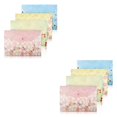 thumbnail image 2 of Dalazy 4X File Bag Information Storage Bags Pocket Folders PVC Filing Thickened Organizer Student Stationery Supplies 2Set, 2 of 6