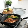 thumbnail image 4 of Nordic Ware Verde Ceramic Nonstick Searing Grill Pan, 4 of 7