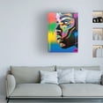 thumbnail image 2 of Trademark Fine Art 'Kiss Series 2 Rainbow' Canvas Art by Abstract Graffiti, 2 of 4