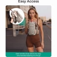 thumbnail image 6 of Puffy Water Bottle Carrier Bag with Adjustable Crossbody Strap, Insulated Neoprene Tumbler Sleeve with Front Storage Pocket, Handle Tumbler Holder Compatible with Stanley 18oz-64oz Large Capacity Cup, 6 of 7